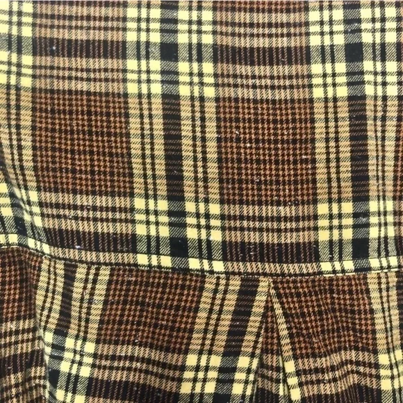 Free People Sun City Plaid Distressed Shirt. NWT Size Small. - Picture 9 of 10